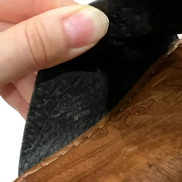 Born Black Araya Wedge Sandal with Buckle 9 - Picture 10 of 10